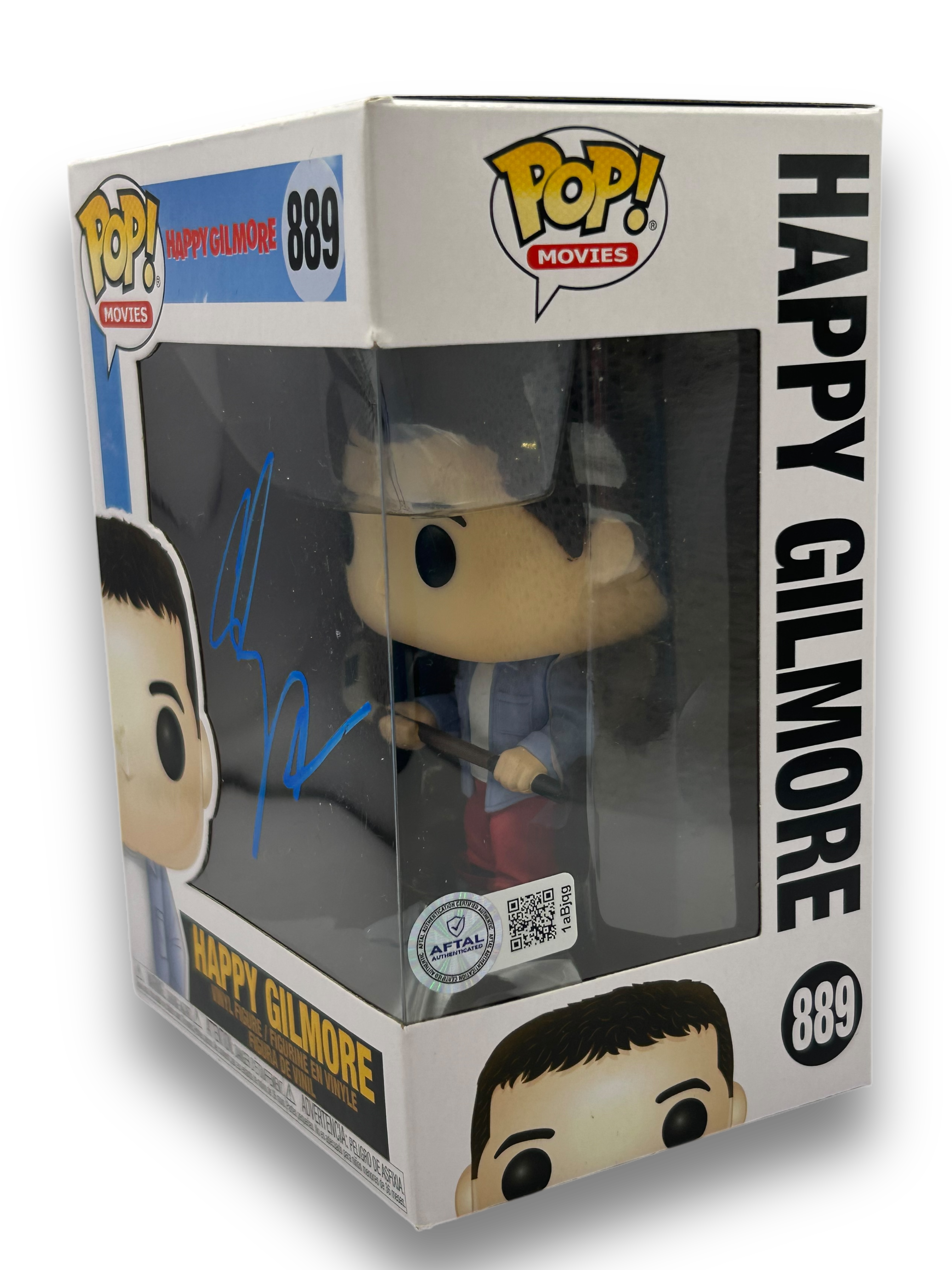 ADAM SANDLER SIGNED HAPPY GILMORE #890 FUNKO POP! (AFTAL AUTHENTICATED) 2