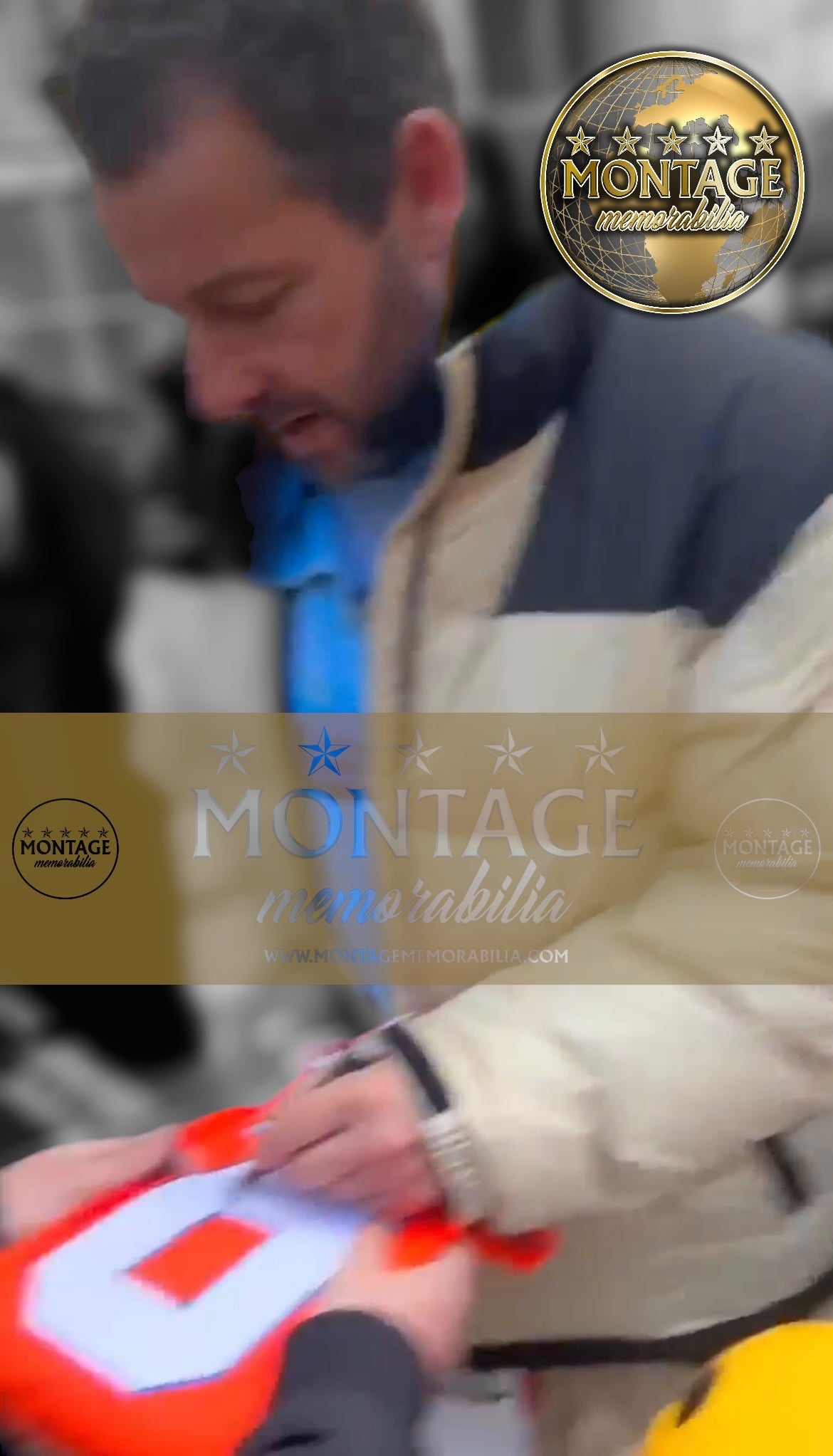 ADAM SANDLER SIGNED BOBBY BOUCHER THE WATERBOY FOOTBALL JERSEY (AFTAL COA) 2