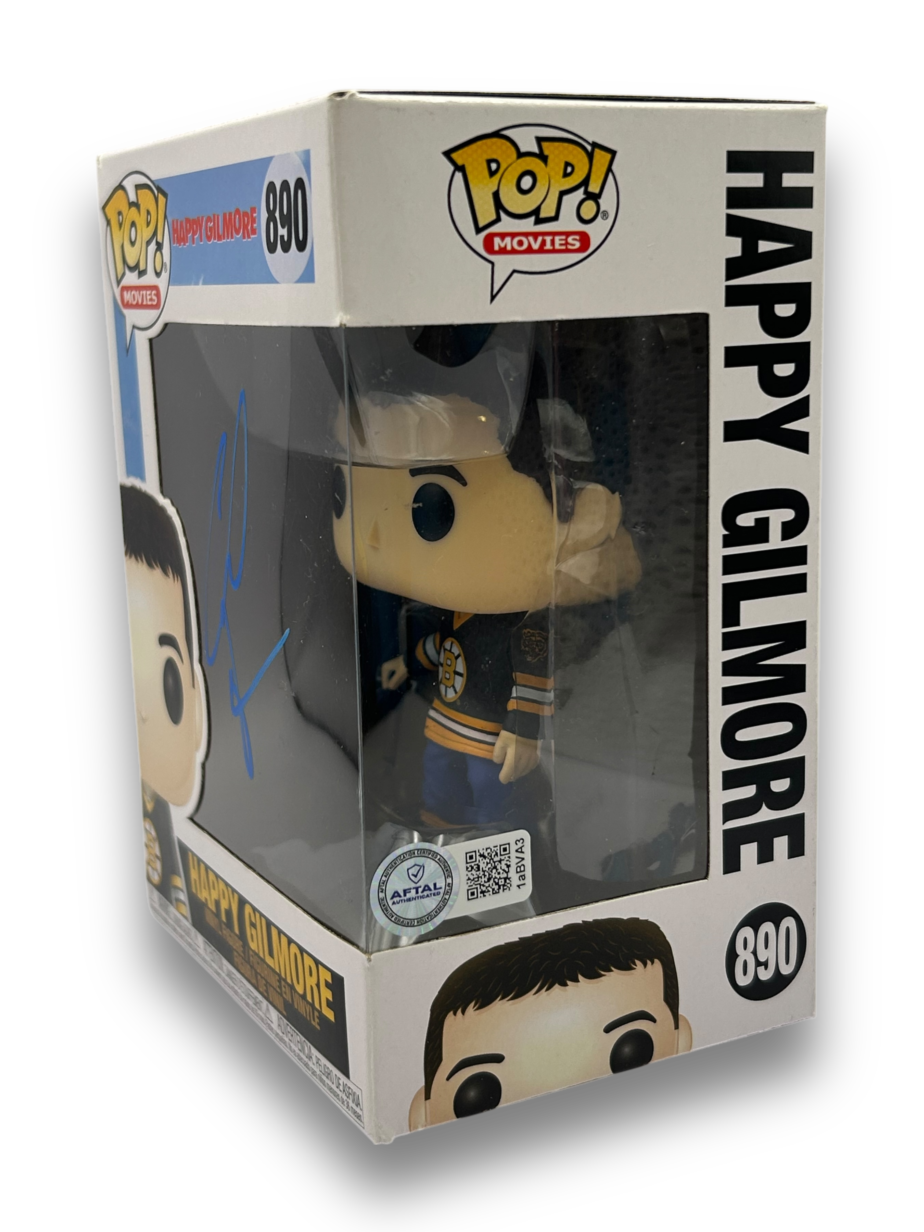 ADAM SANDLER SIGNED HAPPY GILMORE #890 FUNKO POP! (AFTAL AUTHENTICATED)