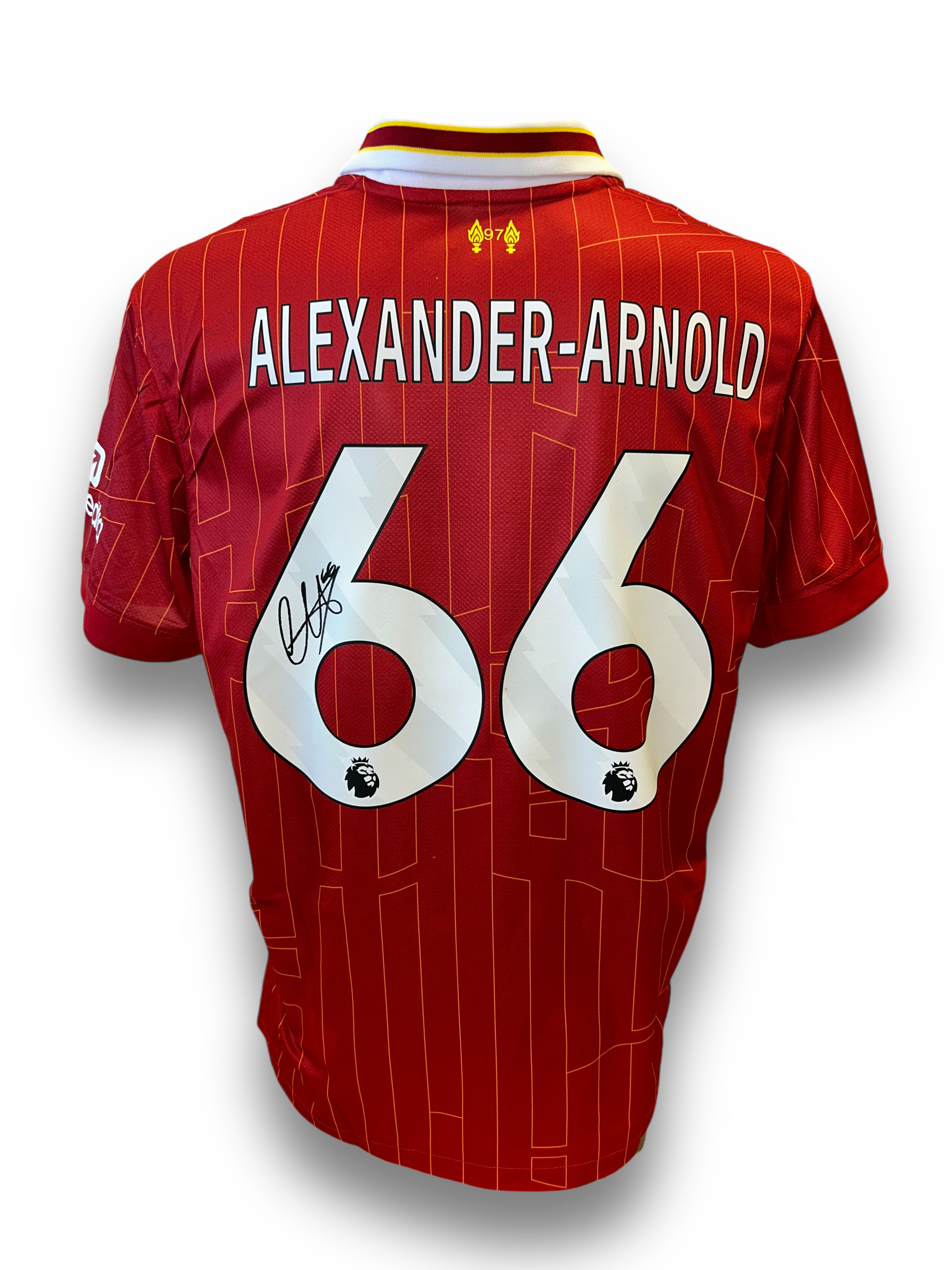 TRENT ALEXANDER-ARNOLD SIGNED 2024/25 LIVERPOOL FC HOME SHIRT (AFTAL COA)