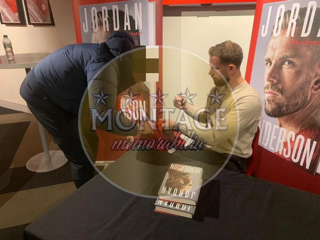 JORDAN HENDERSON SIGNED LIVERPOOL FC 22/23 HOME SHIRT (AFTAL COA)