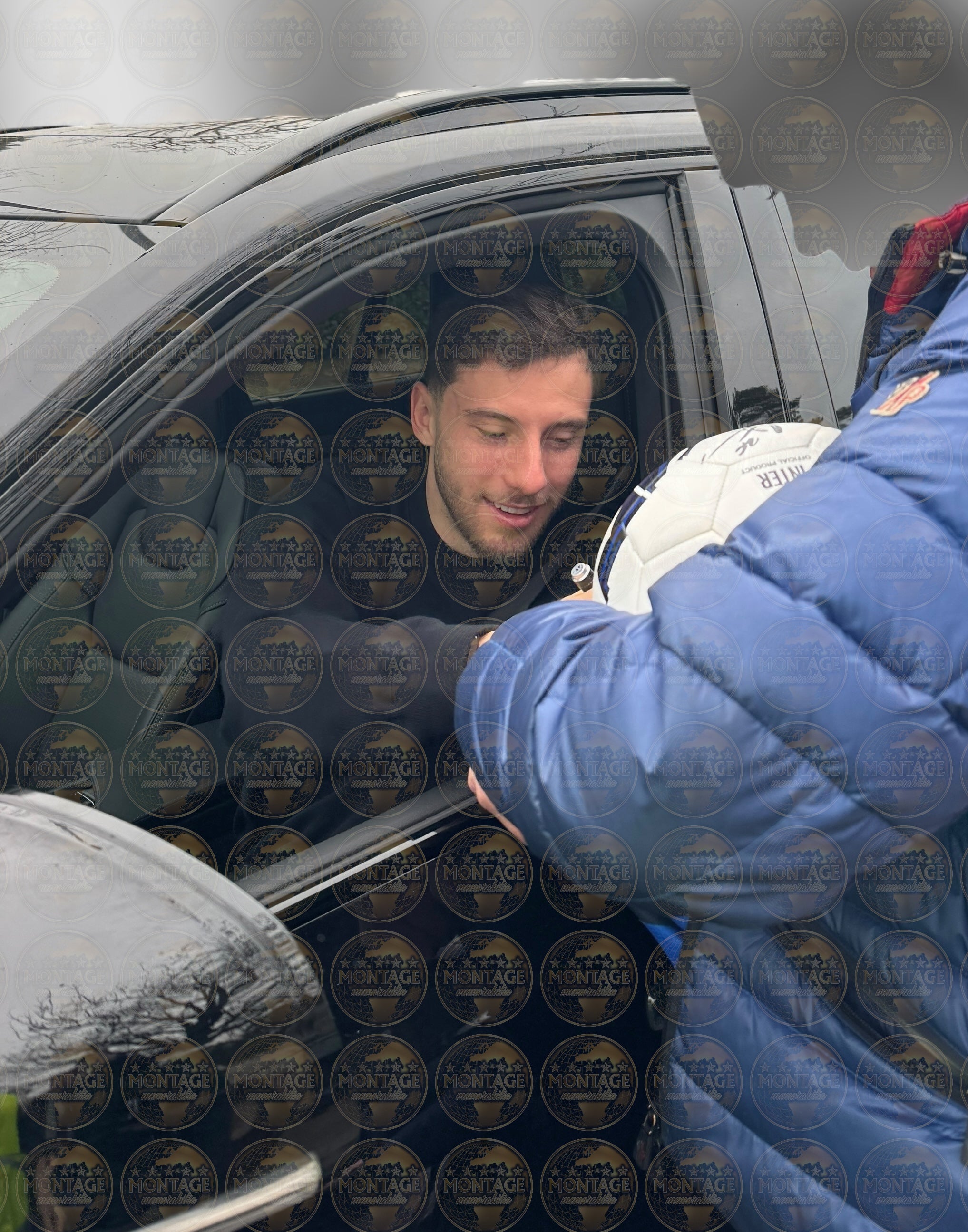 CARLOS AUGUSTO SIGNED 2024/25 INTER MILAN HOME PLAYER SHIRT CARLOS 30 (AFTAL COA)