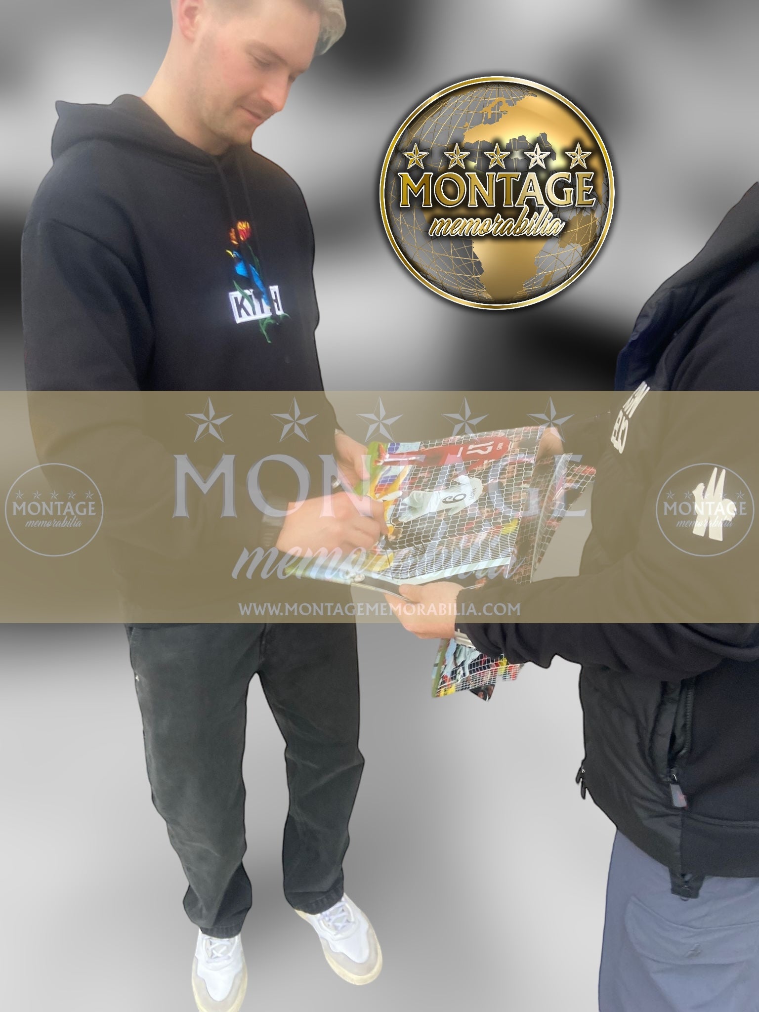 CAOIMHIN KELLEHER SIGNED LIVERPOOL MBAPPE PEN SAVE 16X12 PHOTO (AFTAL COA) 3