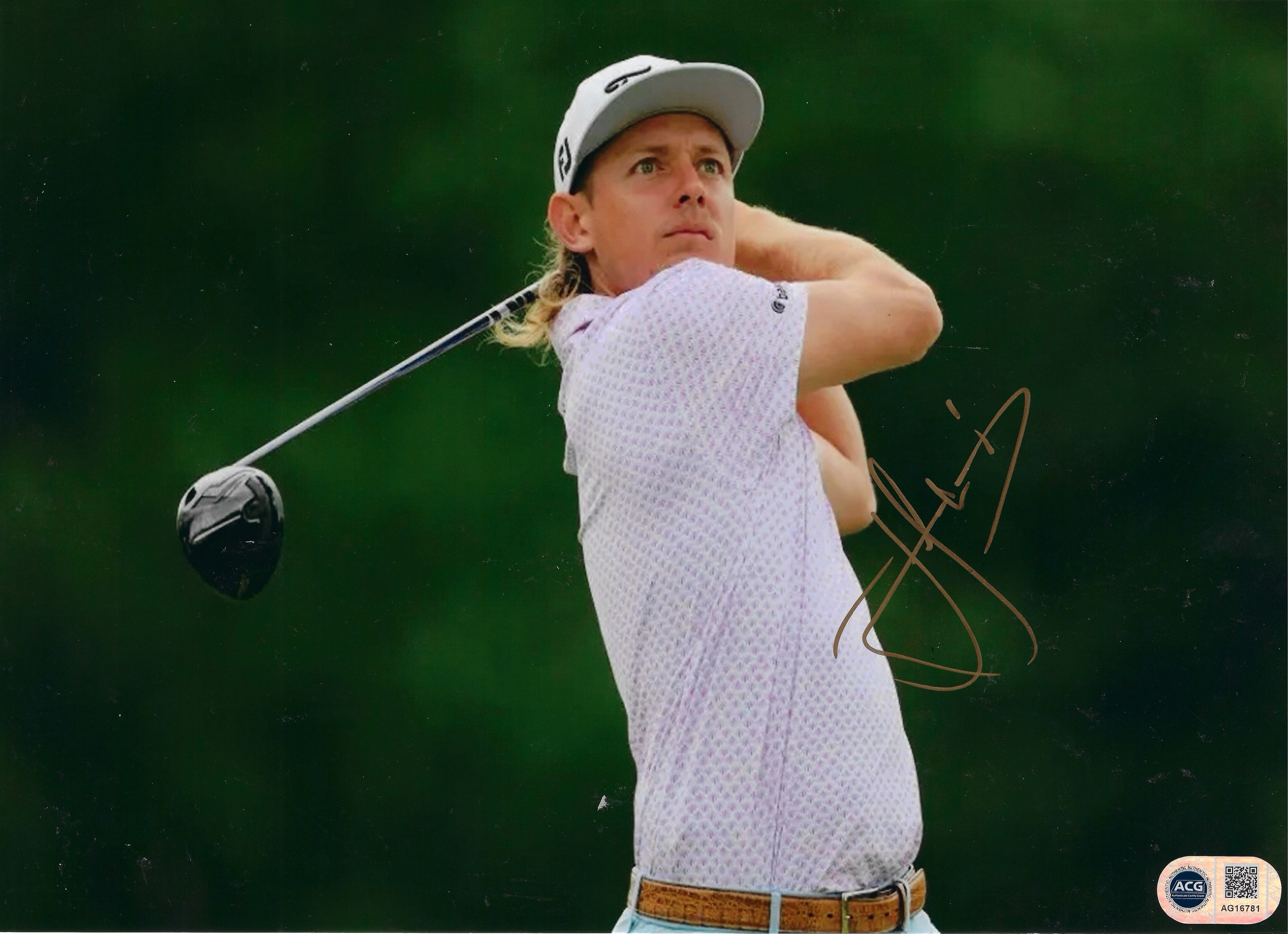 CAMERON SMITH SIGNED 12x8 GOLF 150 OPEN WINNER PHOTO (ACG CERT AG16781)