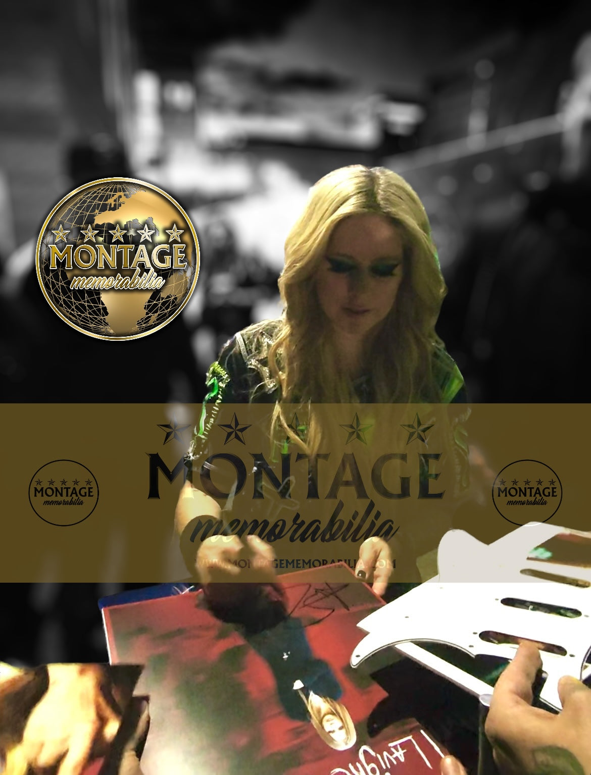 AVRIL LAVIGNE SIGNED LET GO ALBUM VINYL SK8ER BOI (AFTAL AUTHENTICATED)