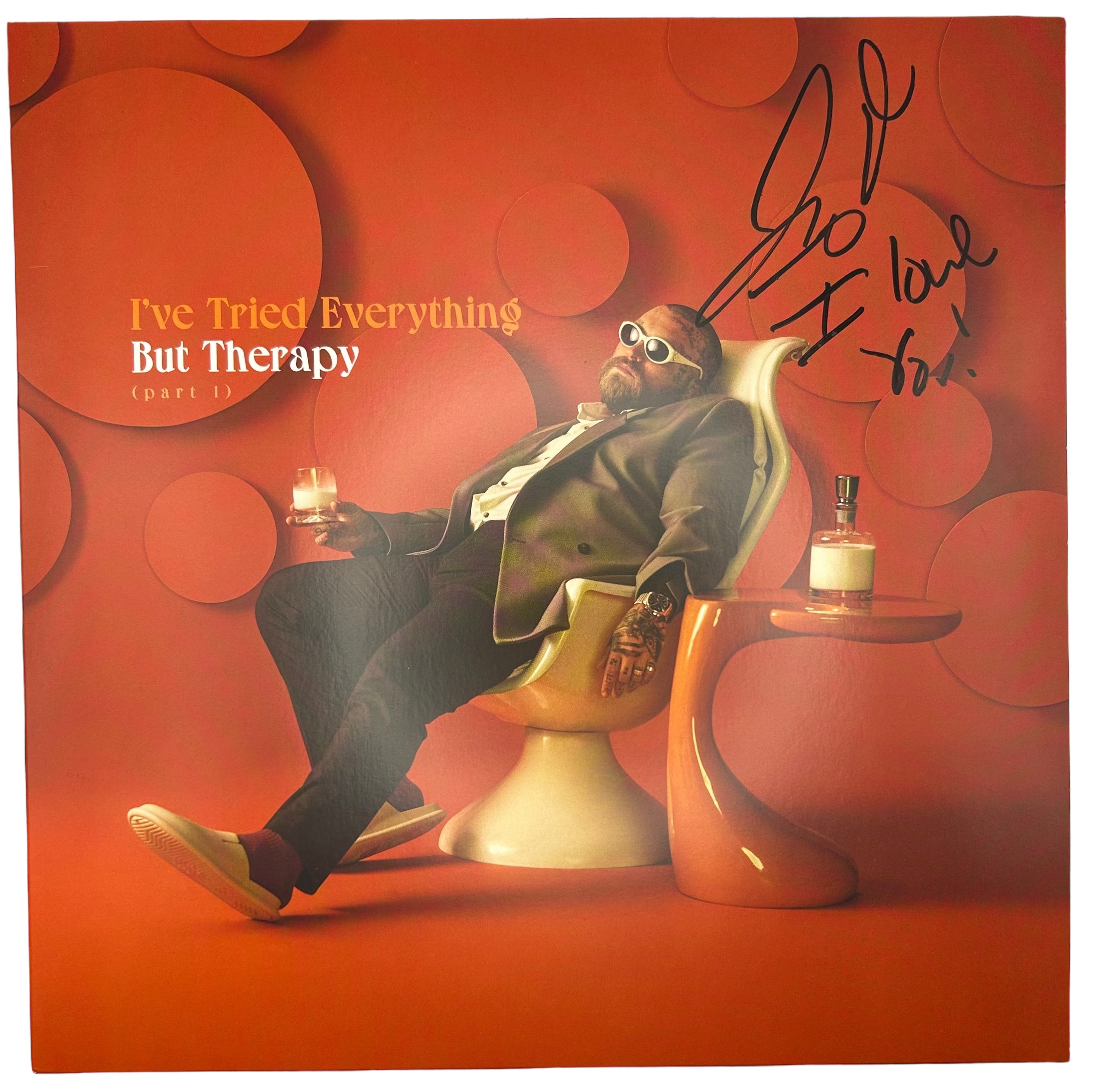 TEDDY SWIMS SIGNED I’VE TRIED EVERYTHING VINYL (AFTAL COA)