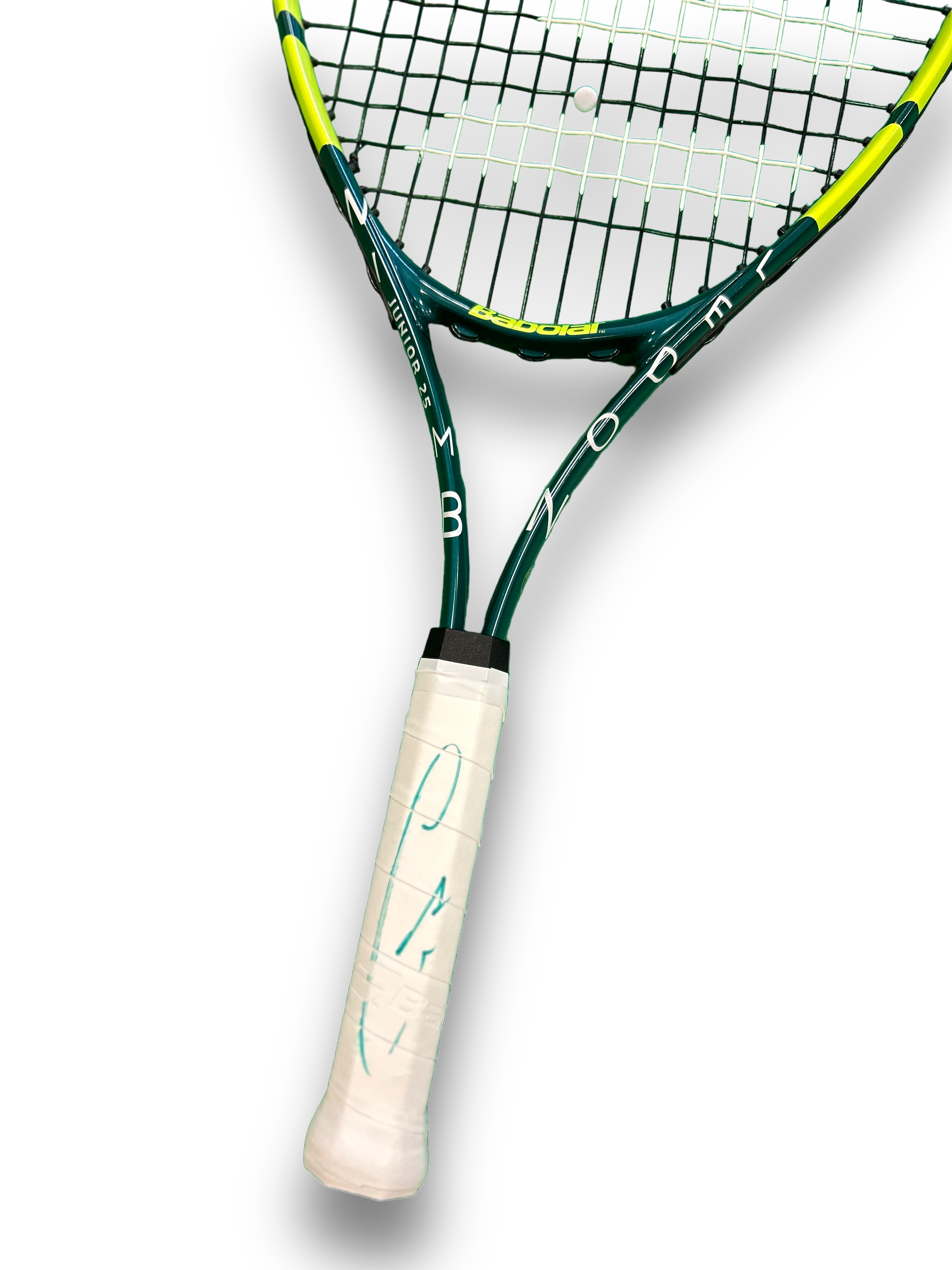 CARLOS ALCARAZ SIGNED BABOLAT WIMBLEDON WINNER TENNIS RACKET (AFTAL COA)