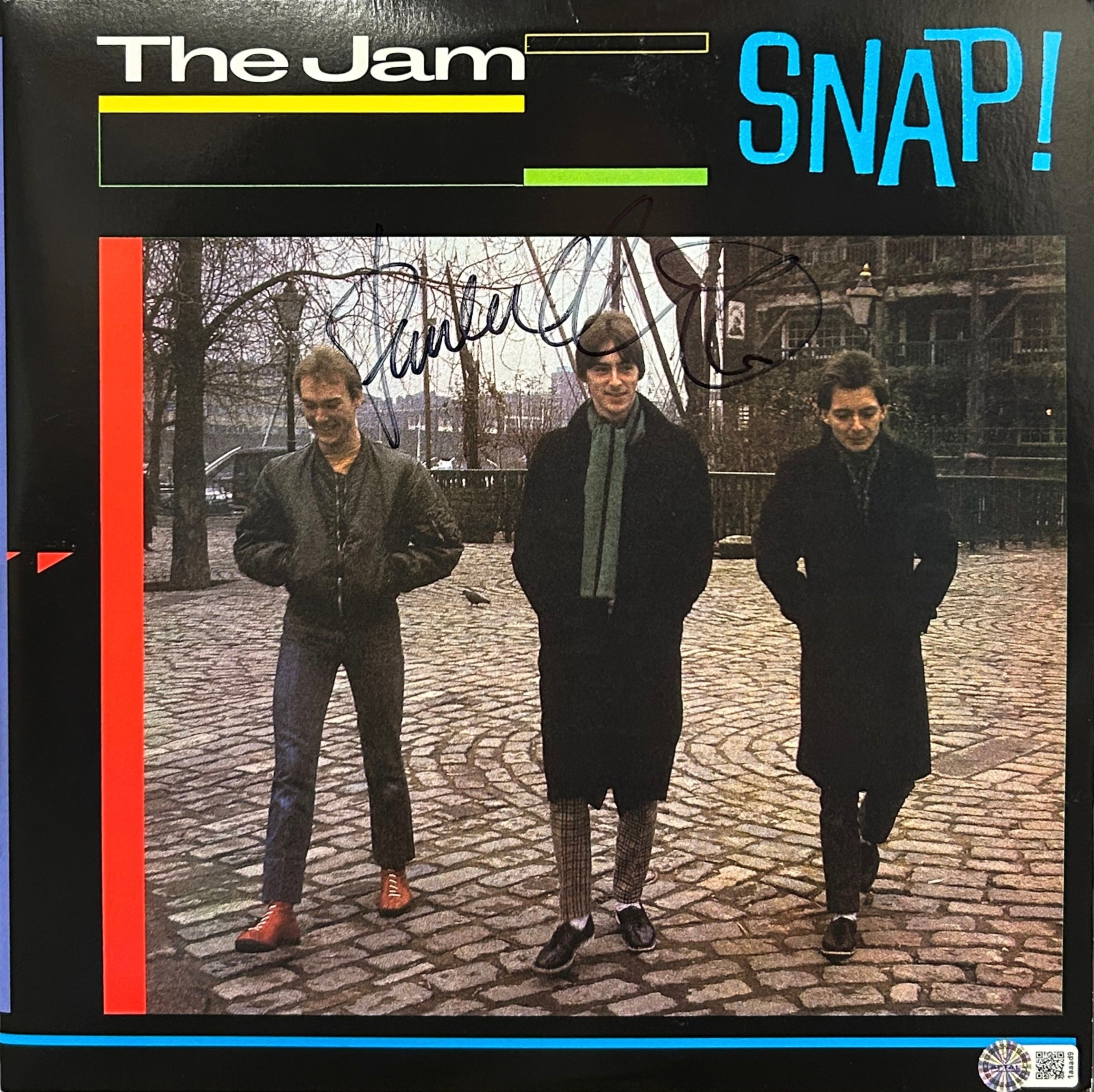 PAUL WELLER SIGNED THE JAM SNAP ALBUM VINYL (AFTAL AUTHENTICATED)