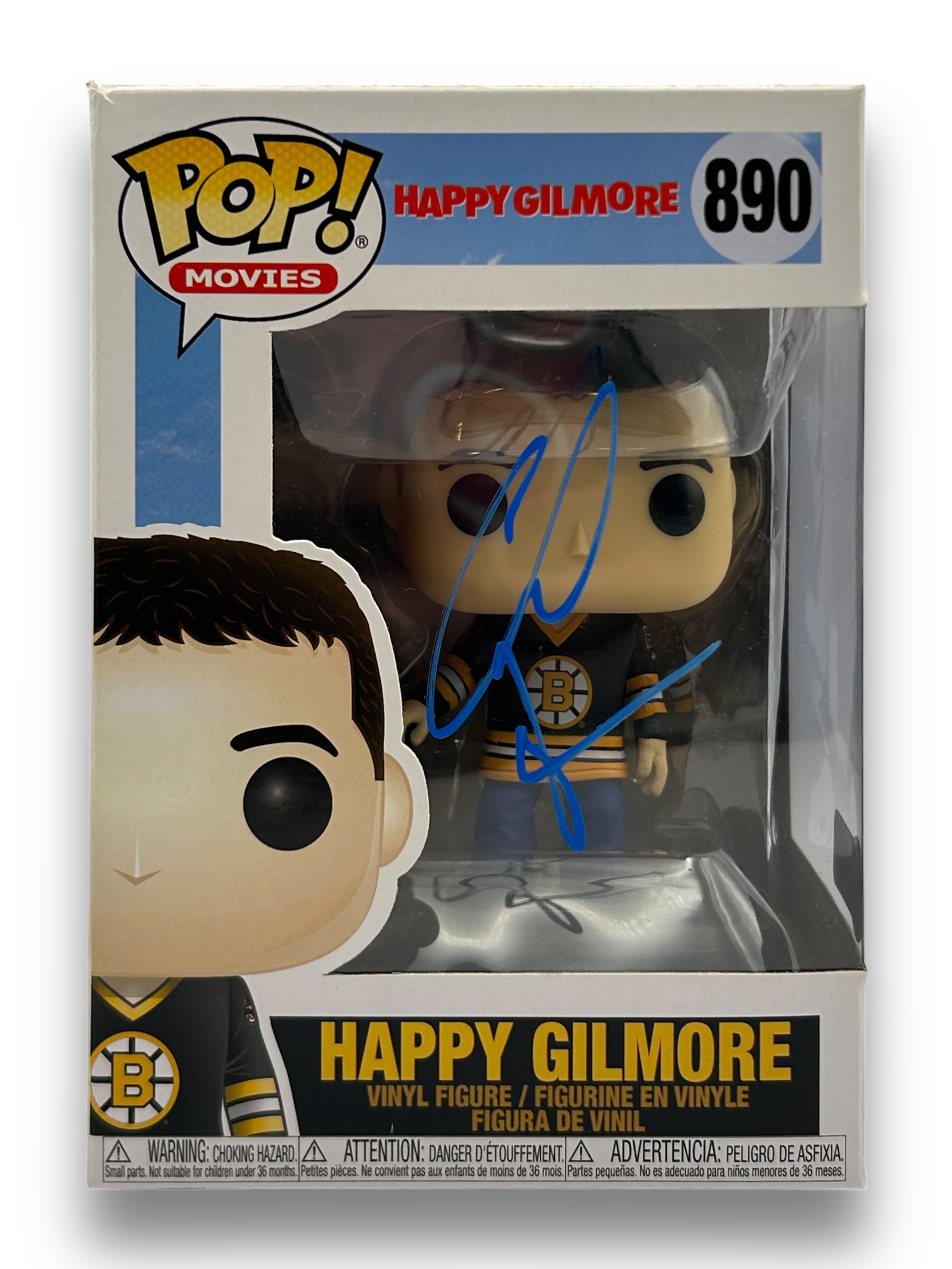 ADAM SANDLER SIGNED HAPPY GILMORE #890 FUNKO POP! (AFTAL AUTHENTICATED)