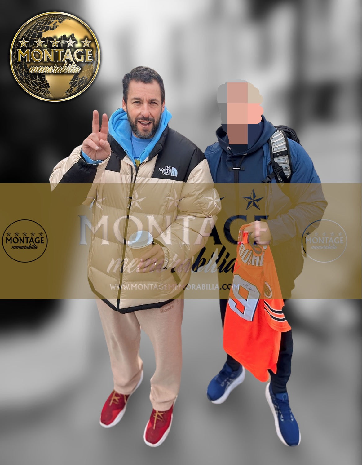 ADAM SANDLER SIGNED BOBBY BOUCHER THE WATERBOY FOOTBALL JERSEY (AFTAL COA) 2