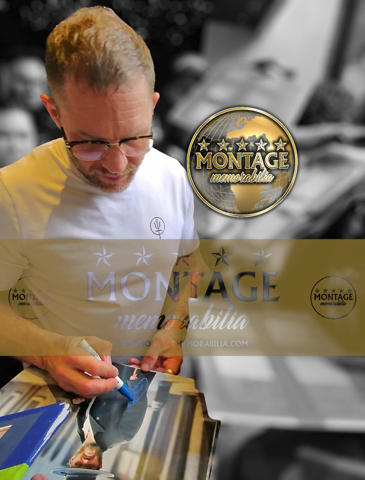 TOM HARDY SIGNED PEAKY BLINDERS 14x11 PHOTO (ACG CERT AG16666)