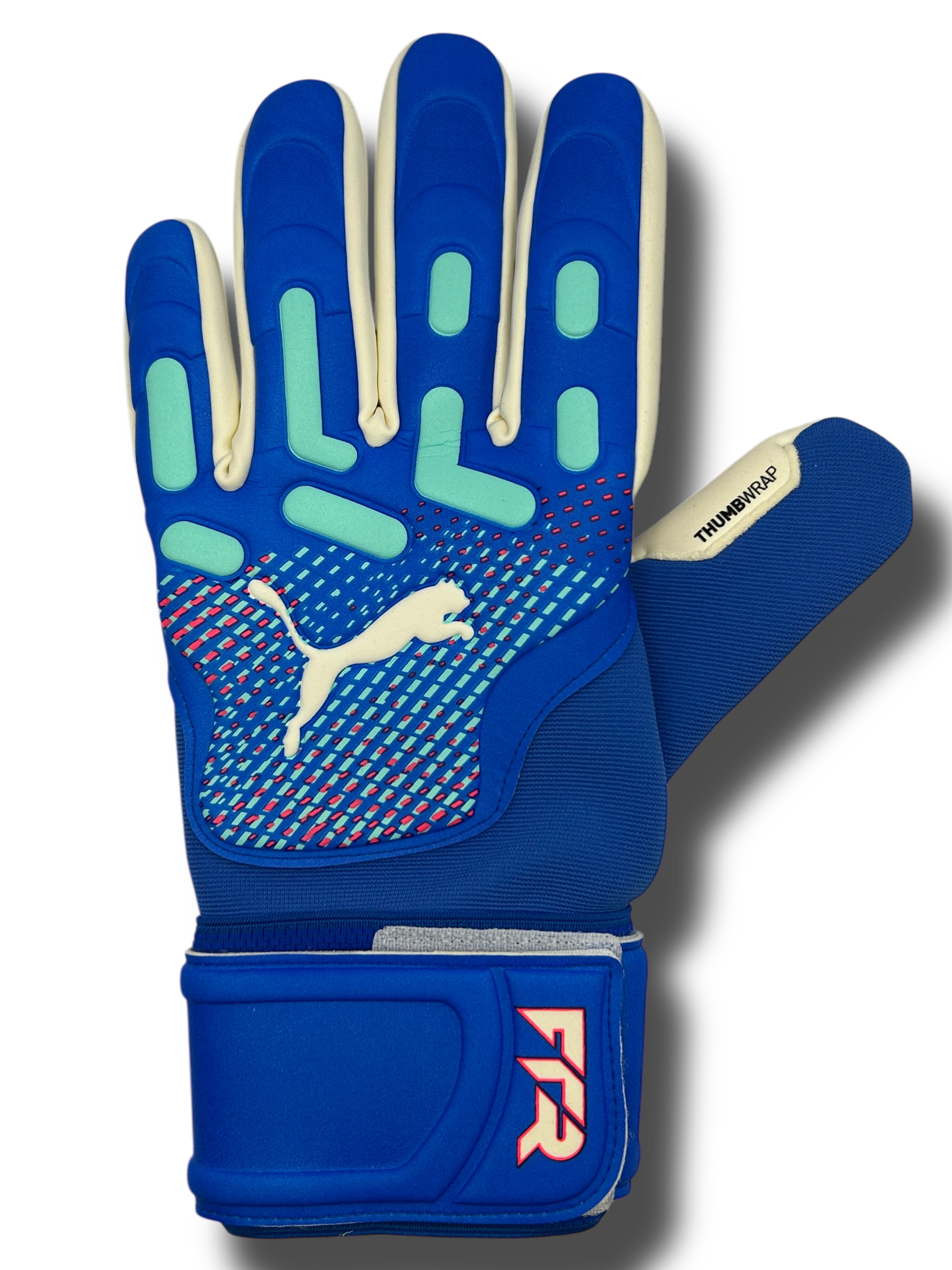 GIANLUIGI BUFFON SIGNED PUMA BLUE GOALKEEPER GLOVE L (AFTAL AUTHENTICATED)