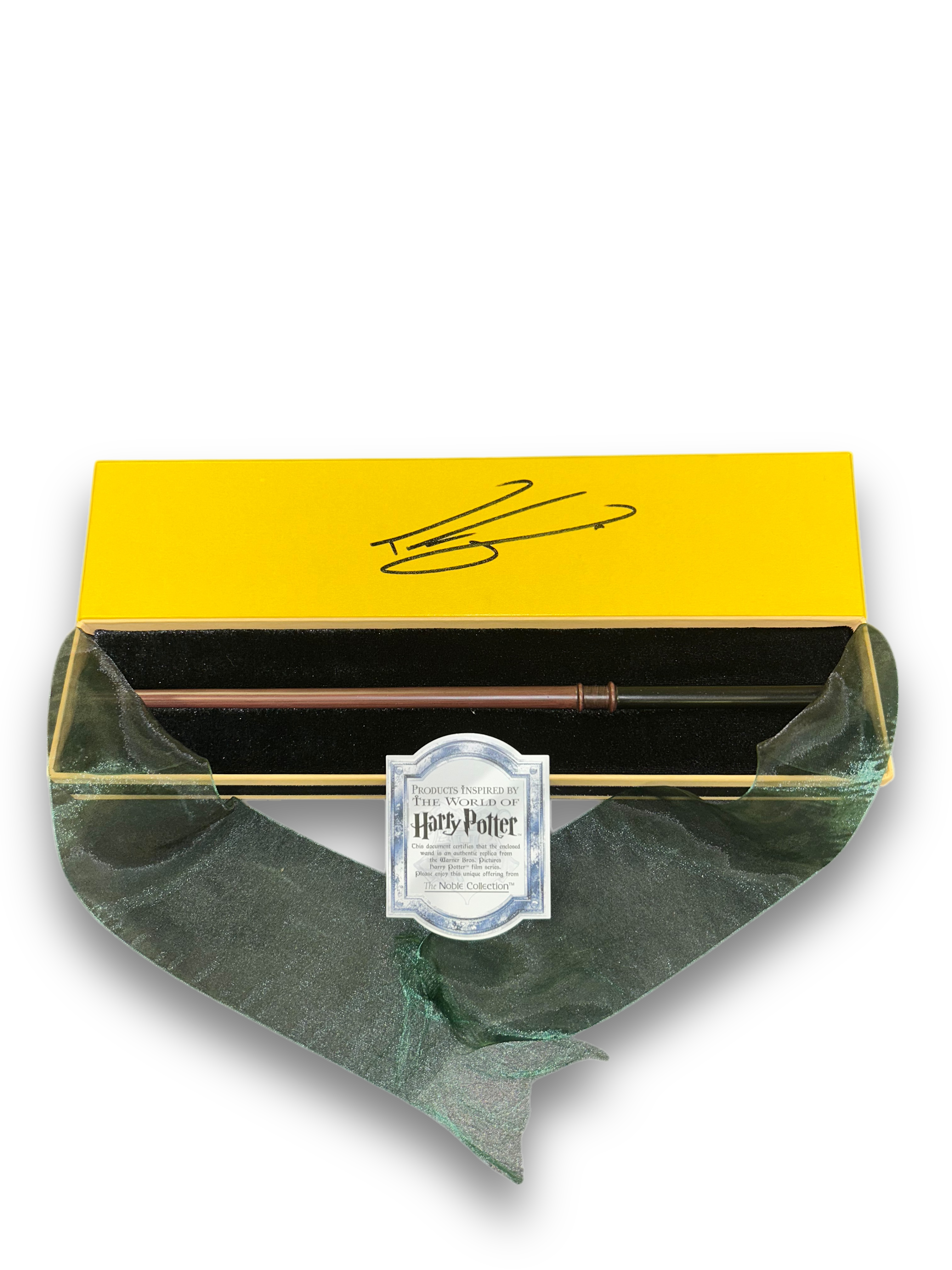 TOM FELTON SIGNED MALFOY HARRY POTTER WAND MOVIE PROP (AFTAL COA)
