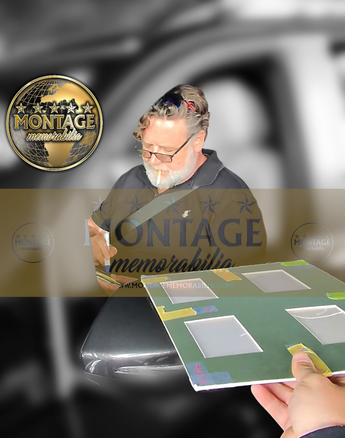 RUSSELL CROWE SIGNED MAXIMUS GLADIATOR #860 FUNKO POP! (AFTAL AUTHENTICATED)