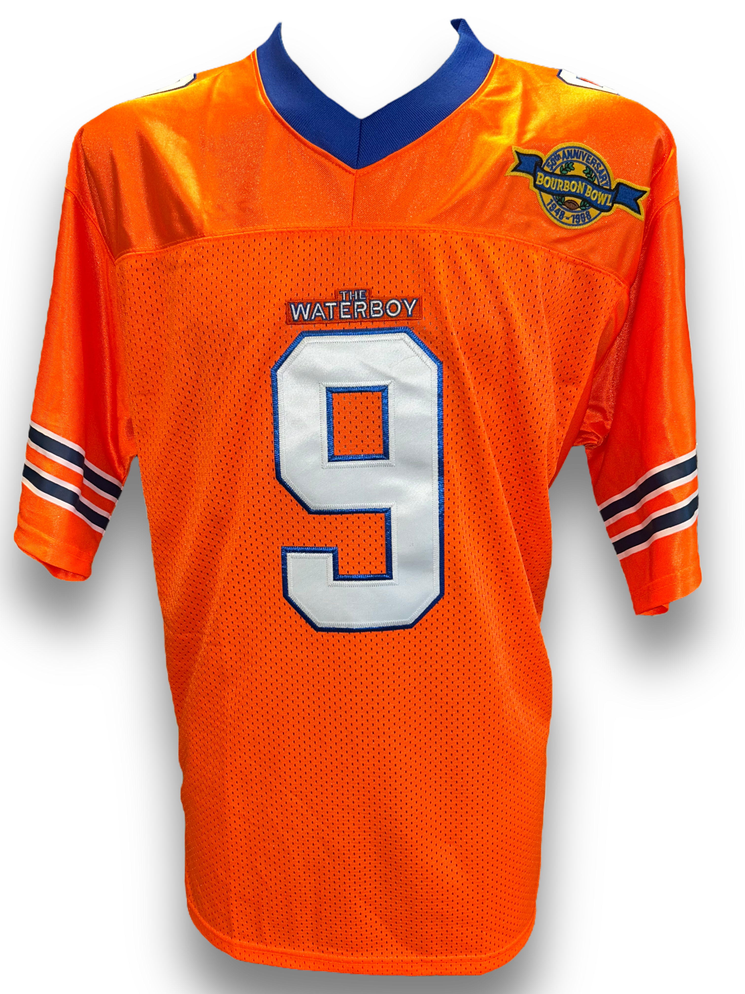 ADAM SANDLER SIGNED BOBBY BOUCHER THE WATERBOY FOOTBALL JERSEY (AFTAL COA) 2