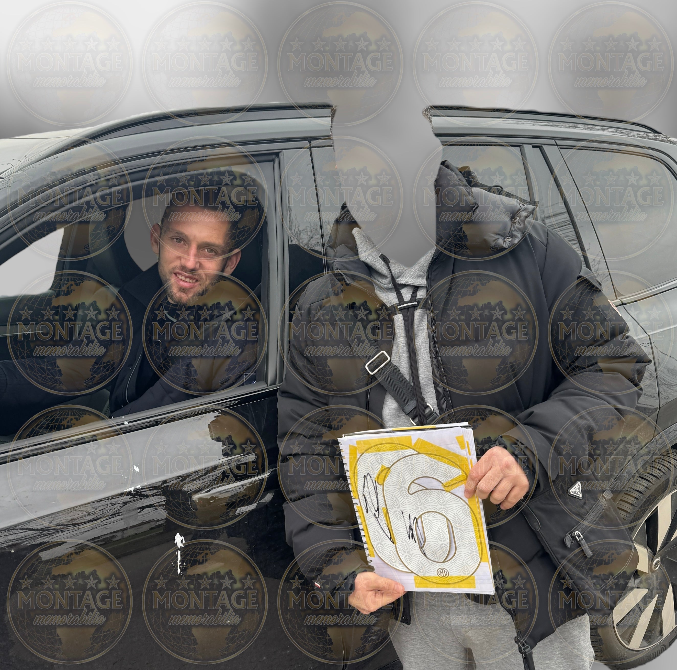 STEFAN DE VRIJ SIGNED 2024/25 INTER MILAN HOME PLAYER SHIRT DE VRIJ 6 (AFTAL COA)