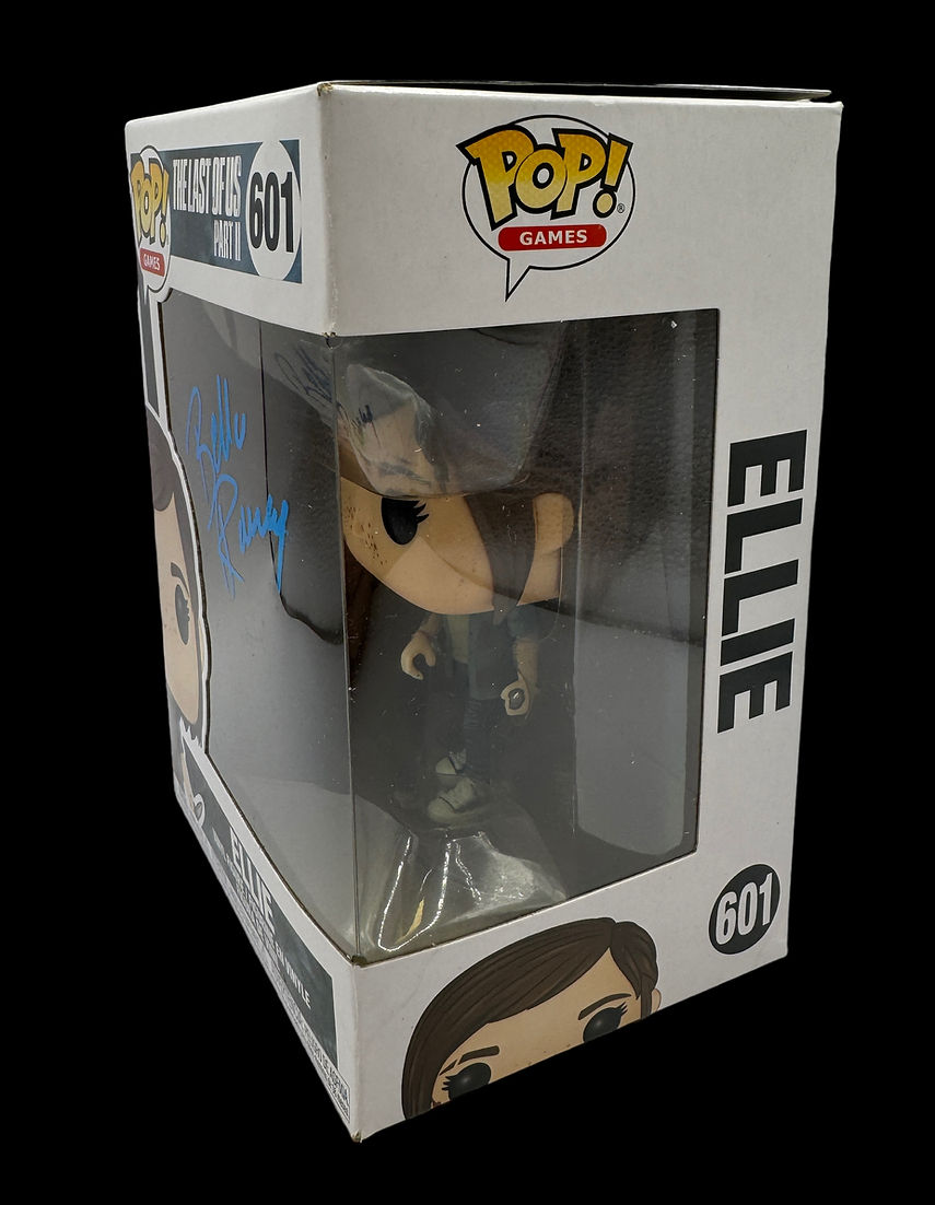 BELLA RAMSEY SIGNED ELLIE THE LAST OF US FUNKO POP! #601 (AFTAL COA)