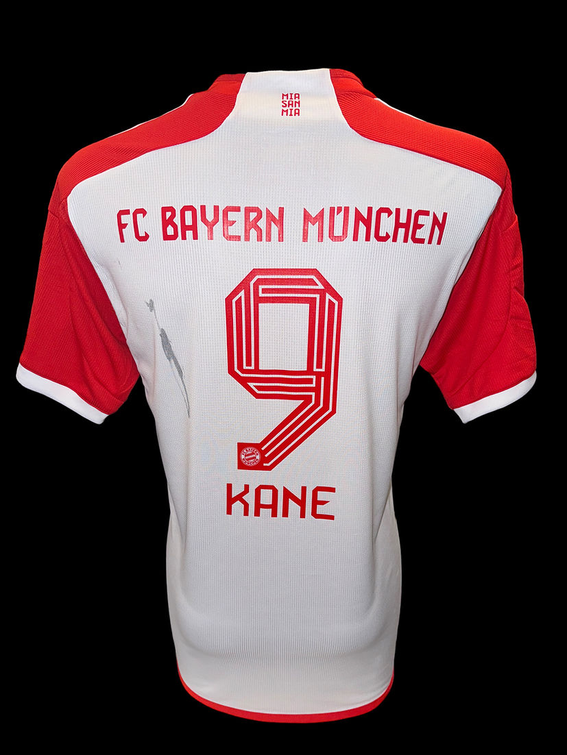 HARRY KANE SIGNED FC BAYERN MUNICH 2023/24 HOME SHIRT (AFTAL COA)