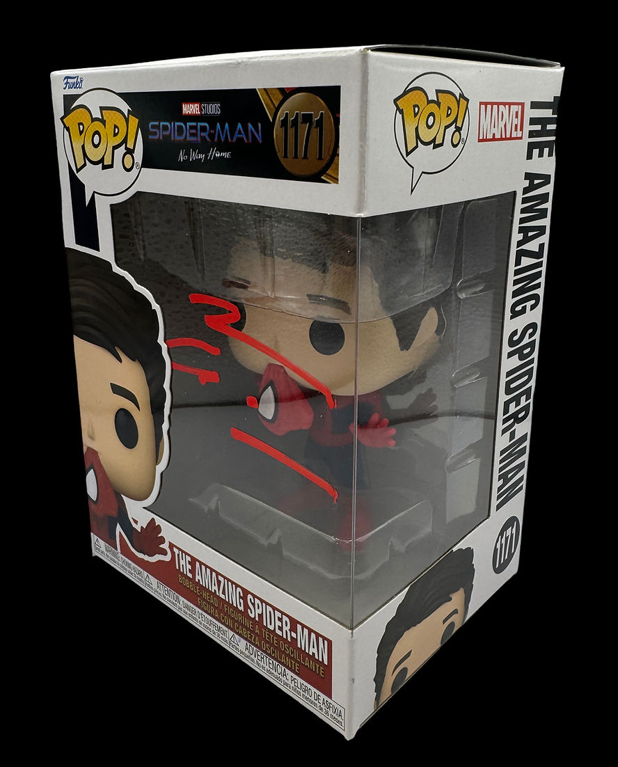 ANDREW GARFIELD SIGNED THE AMAZING SPIDER-MAN FUNKO POP! #1171 (AFTAL COA)