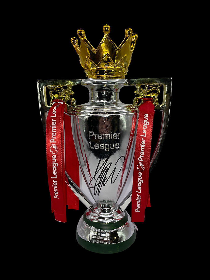 JURGEN KLOPP SIGNED REPLICA PREMIER LEAGUE TROPHY 32CM (AFTAL COA)