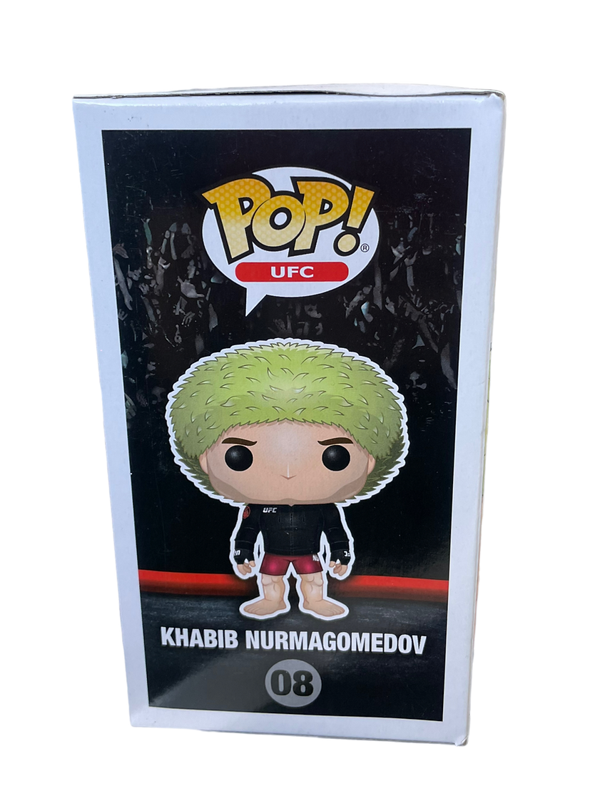 KHABIB NURMAGOMEDOV SIGNED UFC FIGHTER FUNKOPOP #08 RARE!