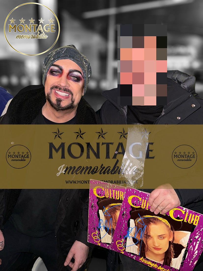 BOY GEORGE SIGNED CULTURE CLUB KISSING TO BE CLEVER VINYL (AFTAL COA) 2