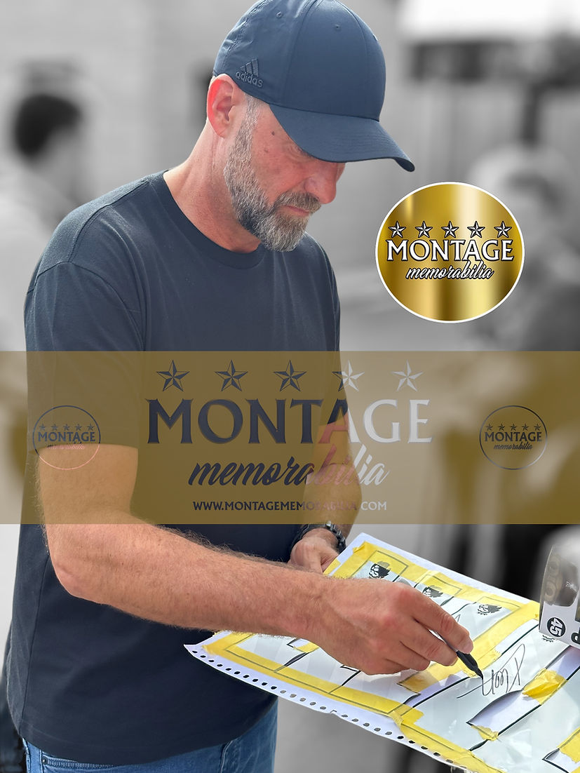 JURGEN KLOPP FRAMED & SIGNED 2023/24 LIVERPOOL FC HOME SHIRT (AFTAL COA)