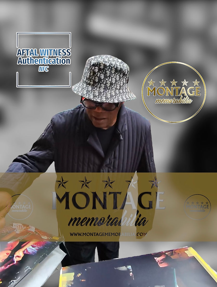 SAMUEL L. JACKSON SIGNED PULP FICTION 16x12 PHOTO (ACG CERT AG16708)