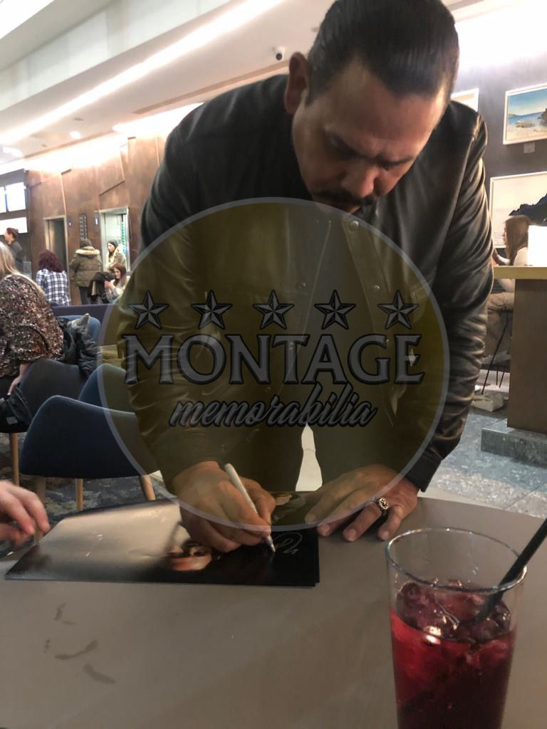 EMILIO RIVERA SIGNED ALVAREZ SONS OF ANARCHY MAYANS 14x11 PHOTO (ACG CERT AG16728)