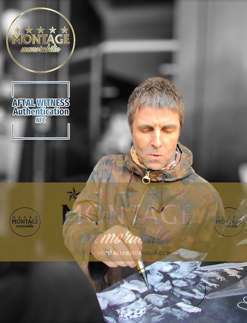 LIAM GALLAGHER SIGNED C’MON YOU KNOW VINYL LP (AFTAL WITNESSED COA) 2