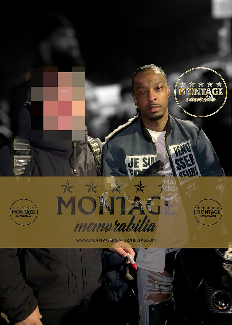 21 SAVAGE SIGNED I AM > I WAS RAP VINYL (AFTAL COA)