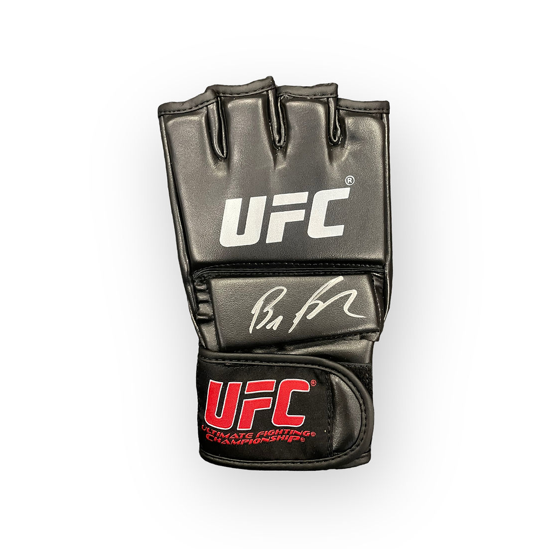 BRUCE BUFFER SIGNED UFC AUTOGRAPH FIGHT GLOVE (AFTAL COA)