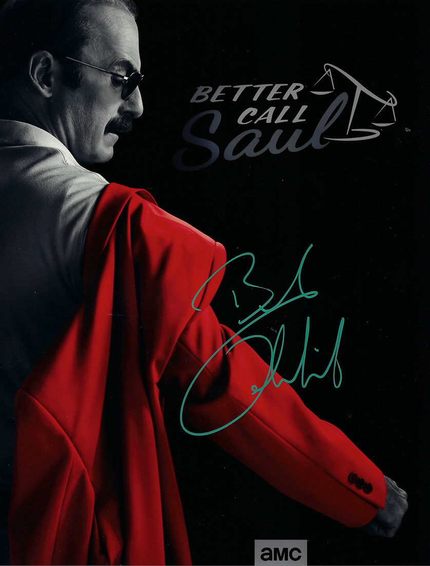 BOB ODENKIRK BETTER CALL SAUL SIGNED 14X11 PHOTO BREAKING BAD (AFTAL COA)