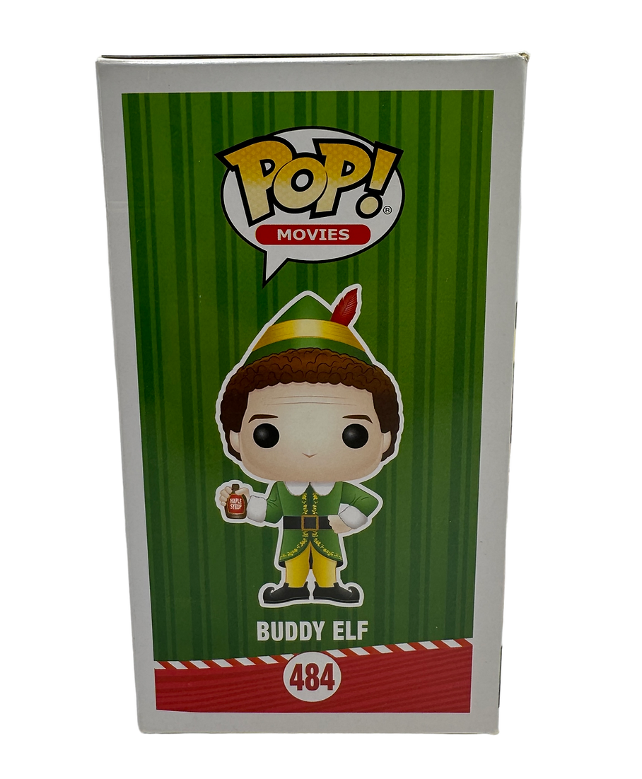 WILL FERRELL SIGNED BUDDY ELF FUNKO POP! #484 (AFTAL COA)