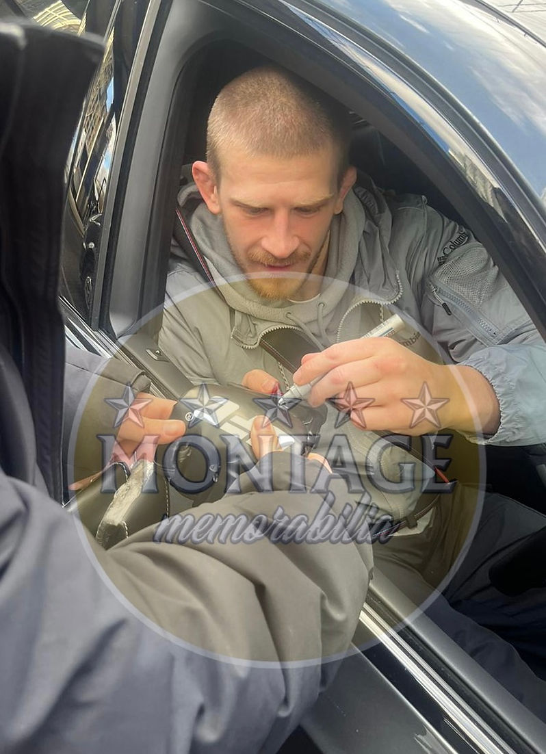 ARNOLD ALLEN SIGNED UFC AUTOGRAPH GLOVE 2 (AFTAL COA)