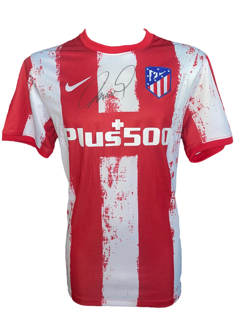 FERNANDO TORRES SIGNED ATLETICO MADRID HOME SHIRT TORRES 9 (AFTAL COA)