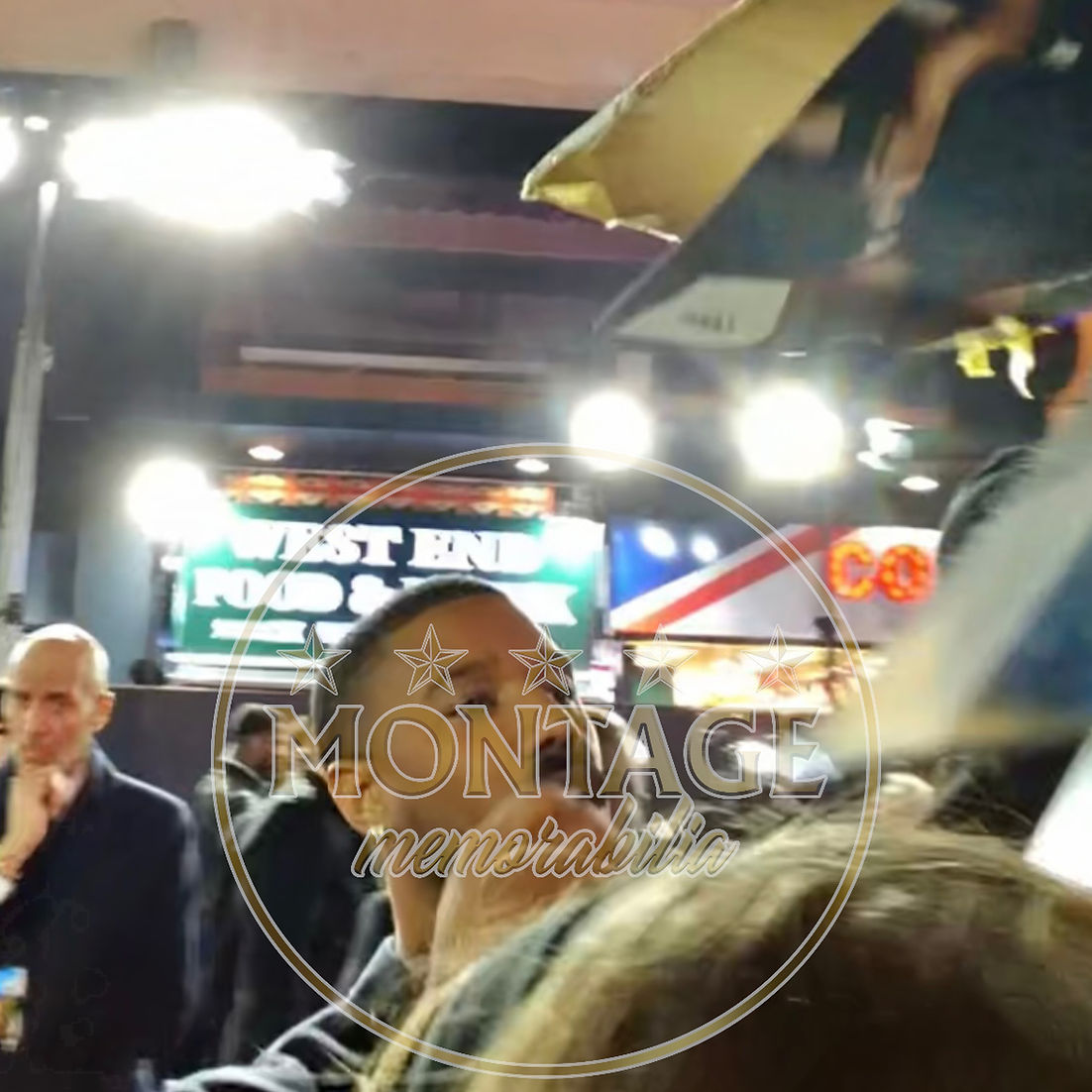 MICHAEL B JORDAN SIGNED ADONIS CREED 16x12 PHOTO (ACG CERT AG16699)