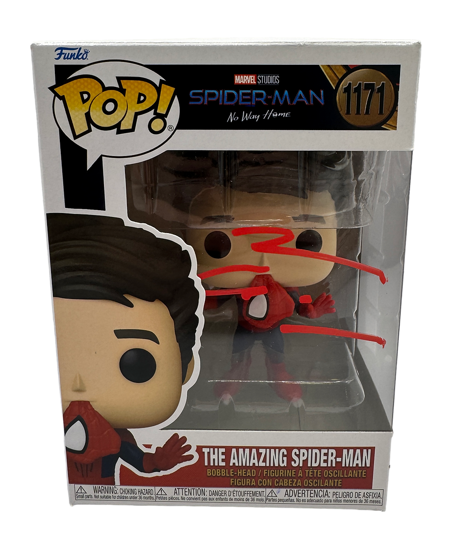 ANDREW GARFIELD SIGNED THE AMAZING SPIDER-MAN FUNKO POP! #1171 (AFTAL COA)