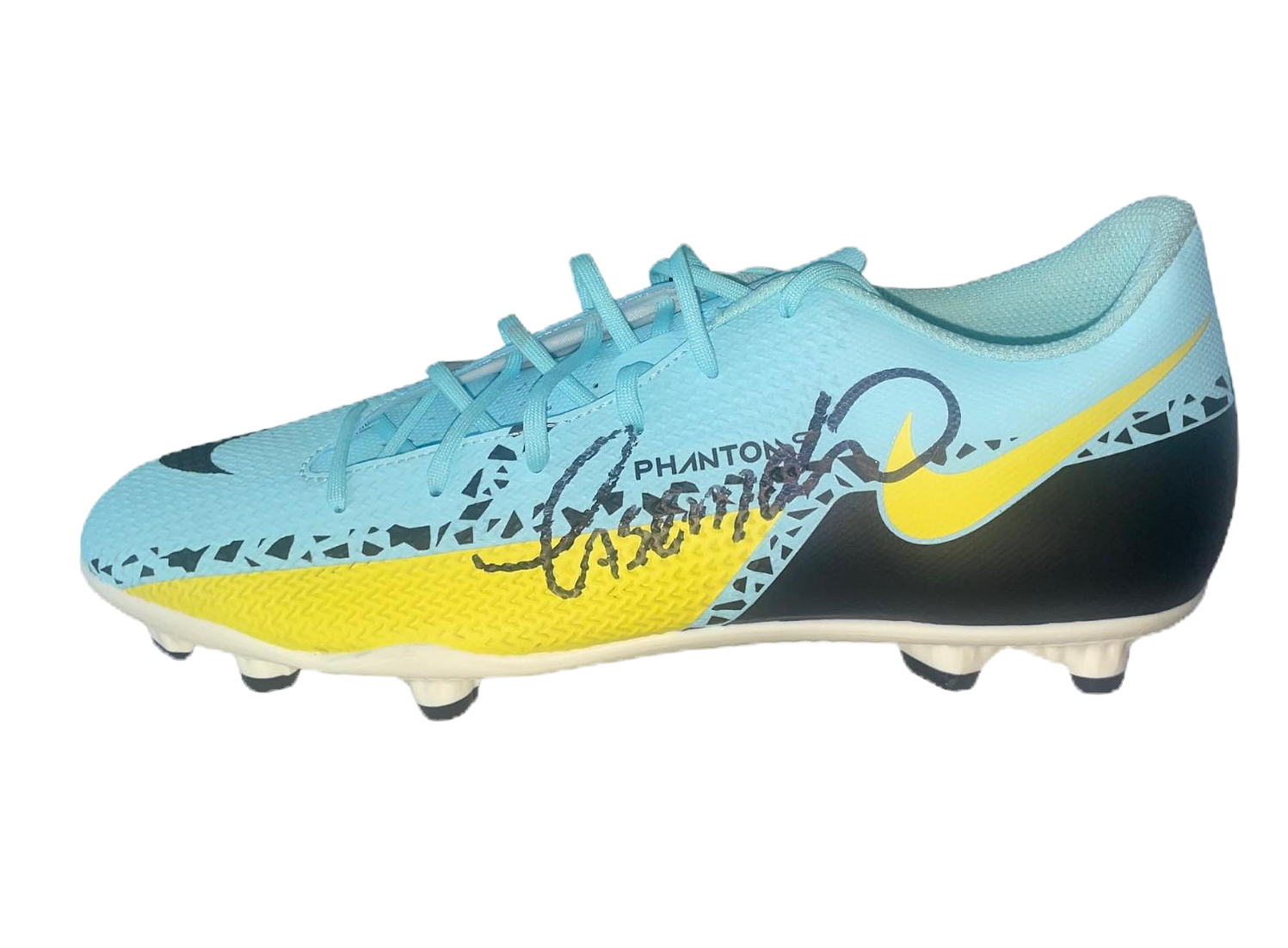 CASEMIRO SIGNED MANCHESTER UNITED NIKE MERCURIAL FOOTBALL BOOT (AFTAL COA)