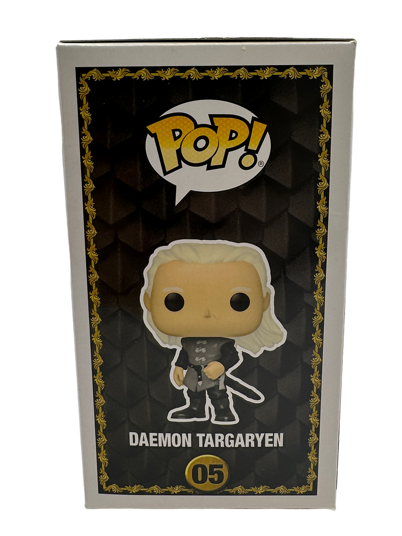 MATT SMITH SIGNED HOUSE OF DRAGONS DAEMON TARGARYEN FUNKO POP! #05 (AFTAL COA) 2