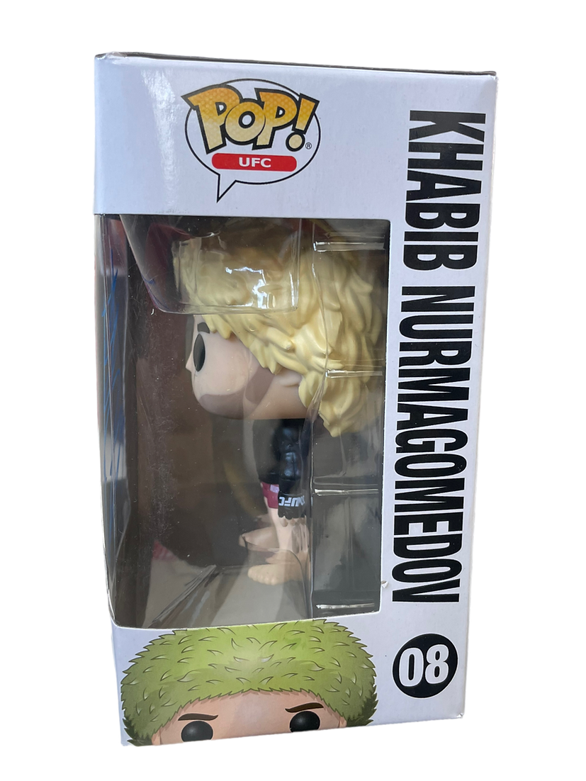 KHABIB NURMAGOMEDOV SIGNED UFC FIGHTER FUNKOPOP #08 RARE!
