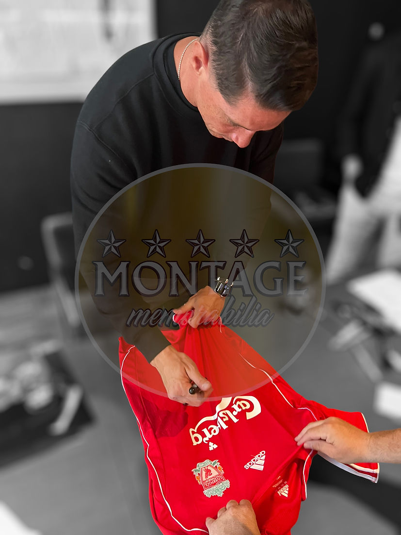 FERNANDO TORRES SIGNED LIVERPOOL 2006/08 HOME SHIRT FRONT (AFTAL COA)