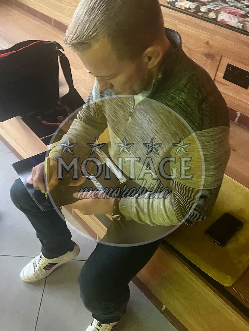 GEORGES ST-PIERRE SIGNED UFC LEGEND 14X11 PHOTOGRAPH 4 (AFTAL COA)