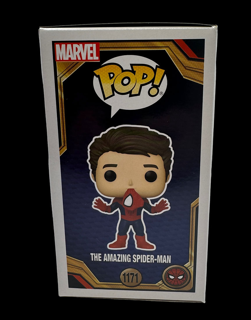 ANDREW GARFIELD SIGNED THE AMAZING SPIDER-MAN FUNKO POP! #1171 (AFTAL COA)