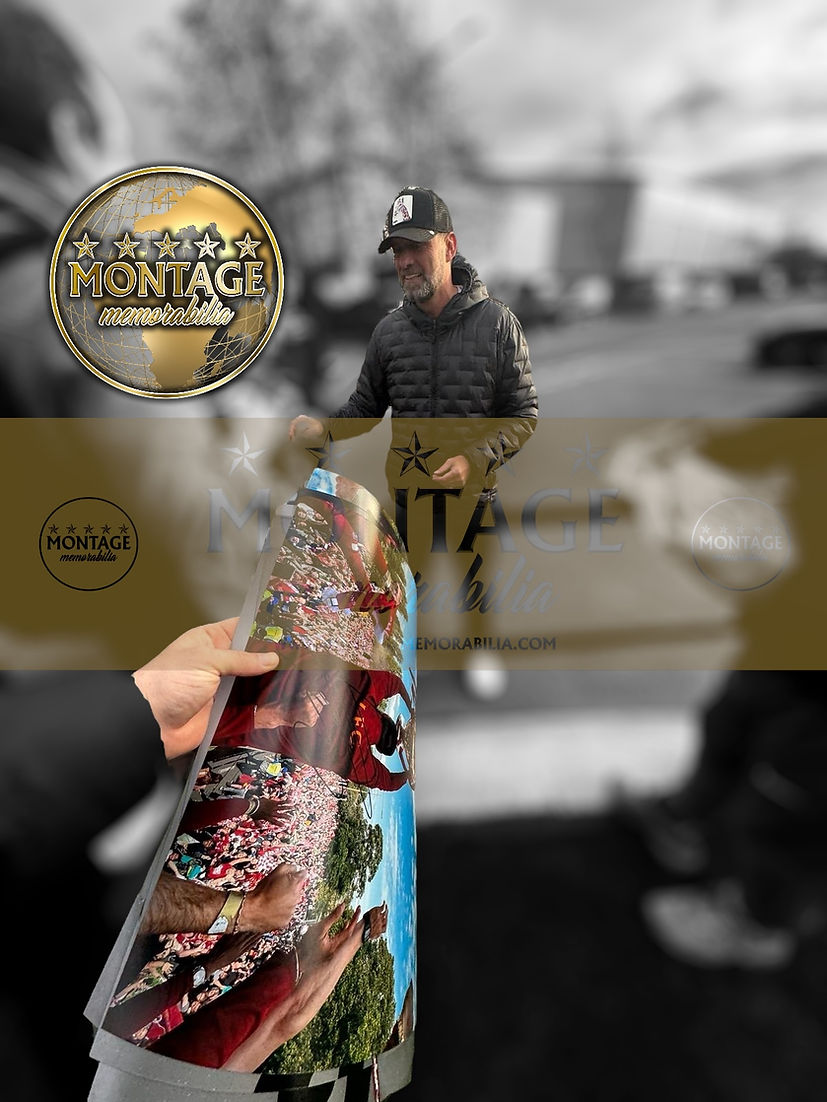 JURGEN KLOPP SIGNED LIVERPOOL FC CHAMPIONS LEAGUE WIN HOMECOMING 16x12 (AFTAL COA)