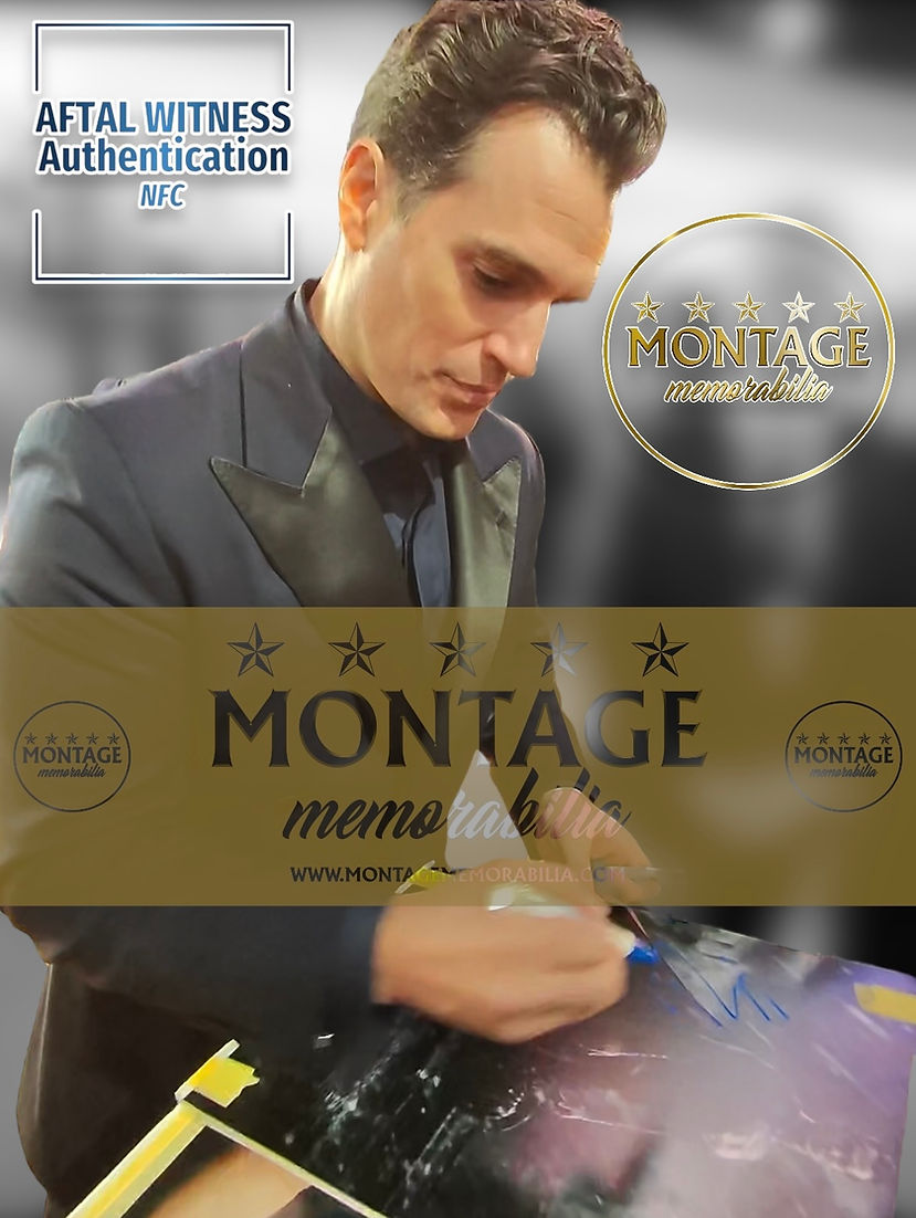 HENRY CAVILL SIGNED SUPERMAN 16x12 PHOTO (ACG CERT AG16696)