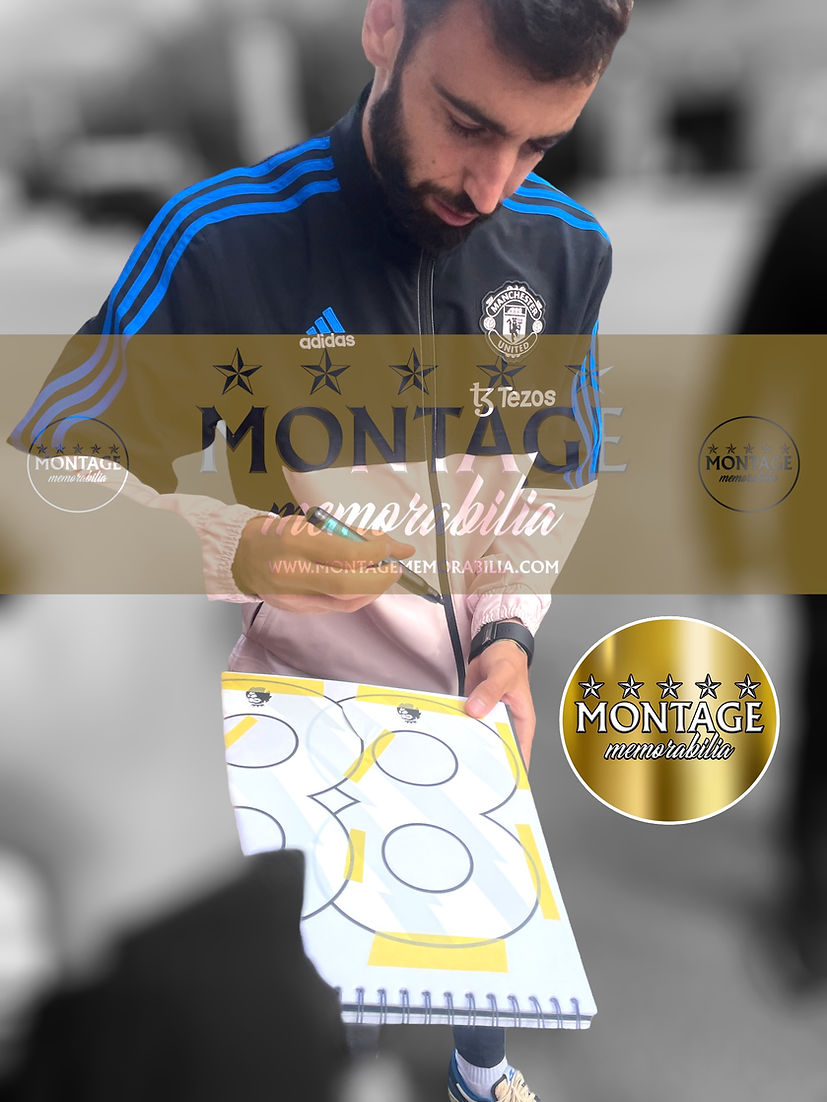 BRUNO FERNANDES SIGNED 2025/26 MANCHESTER UTD HOME SHIRT (ACG CERT AG17294)