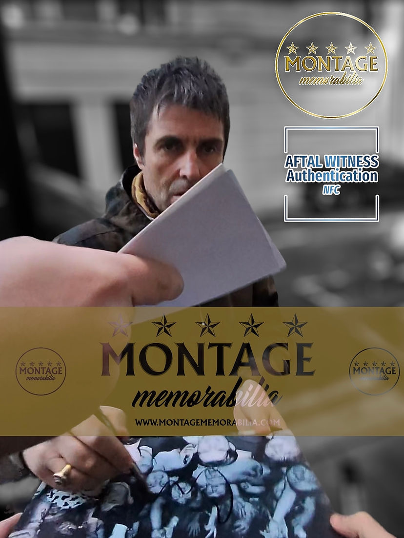 LIAM GALLAGHER SIGNED C’MON YOU KNOW VINYL LP (AFTAL WITNESSED COA)