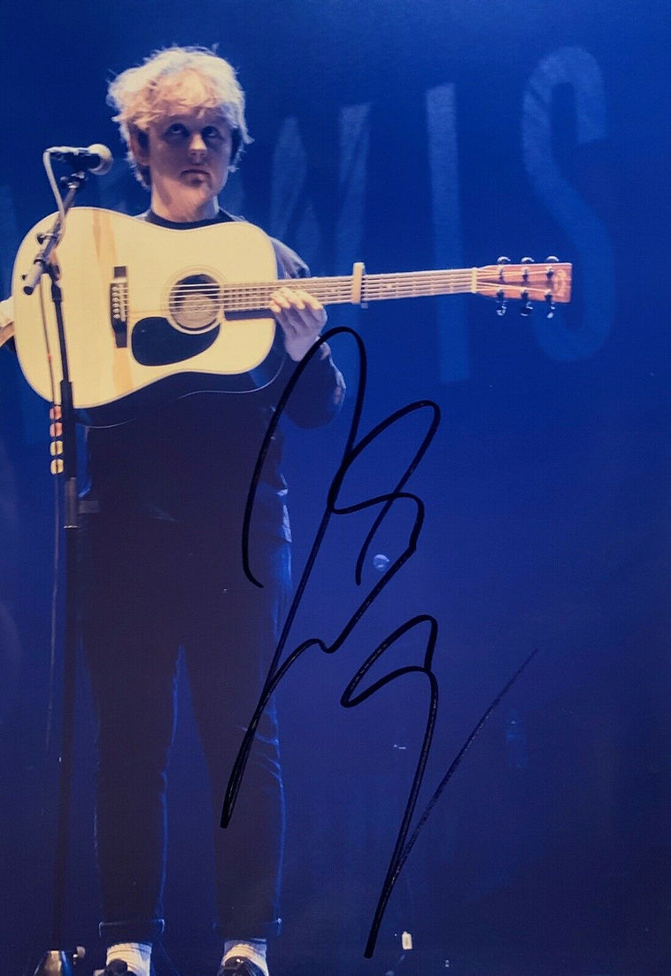 LEWIS CAPALDI SIGNED 12X8 SOMEONE LIKE YOU PHOTO (AFTAL COA)