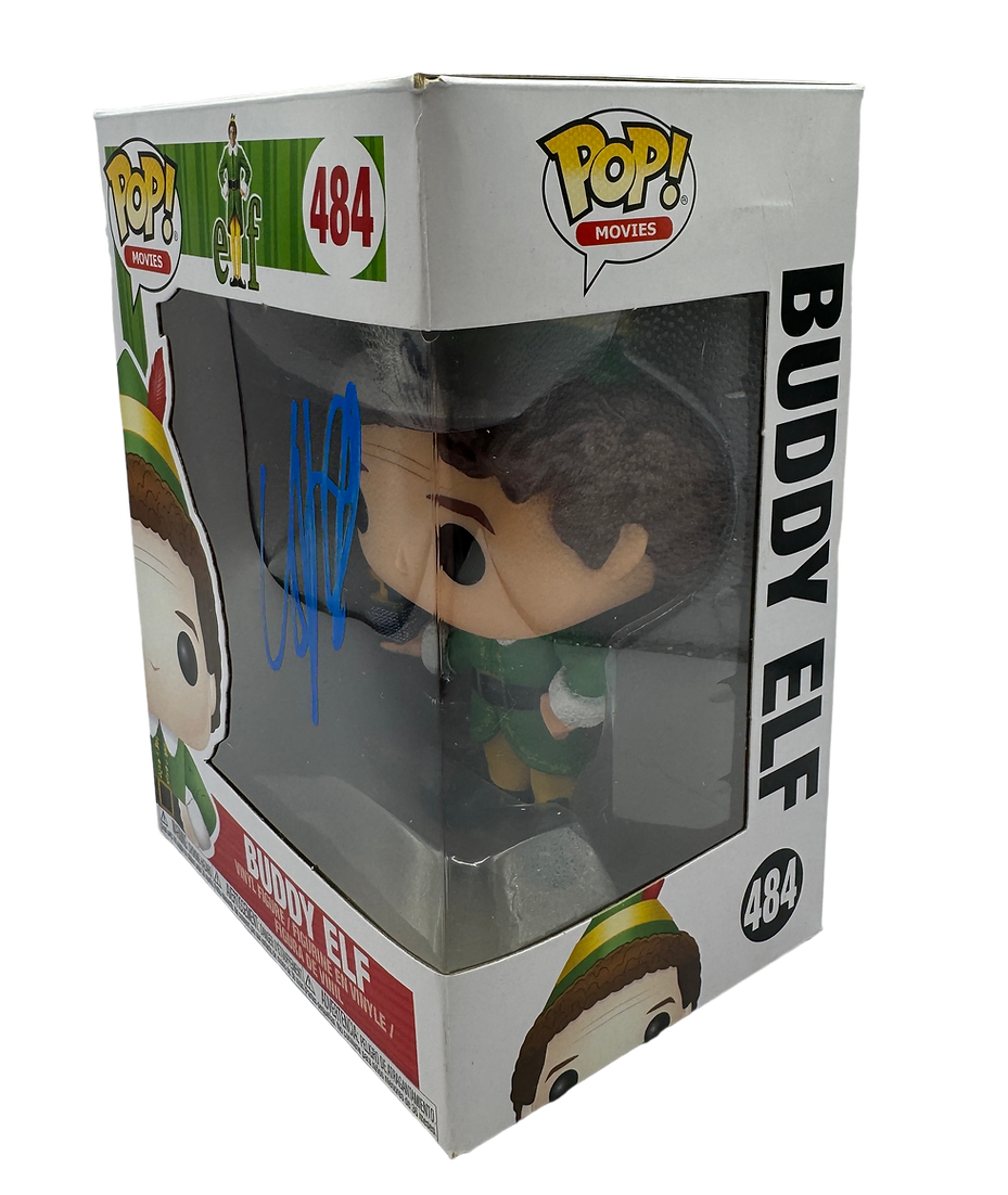 WILL FERRELL SIGNED BUDDY ELF FUNKO POP! #484 (AFTAL COA)